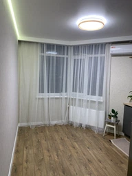 Тюль из бамбуковой ткани с утяжелителем 300x240 см 1 шт Белый цвет матовый фото от покупателей 5