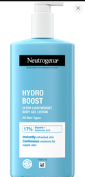 Ультра легкий гель-лосьон для тела Neutrogena Hydro Boost 400 мл (3574661391366)