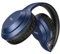 Бездротові навушники Bluetooth Hoco W30 Fun накладні з мікрофоном і слотом під карту пам'яті Blue