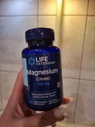 Магний цитрат Life Extension "Magnesium Citrate" 100 мг (100 вегетарианских капсул)