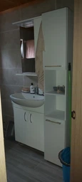 Пенал - шкаф в ванную напольный DOROS Мира 183.5х30х30 см белый (41510126) фото от покупателей 7