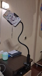 Гнучкий тримач для телефону з прищіпкою VHG IVY 85 см Flexible Mobile Holder Black