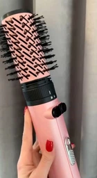 Фен щетка MAGIO 5в1 с вращением фен-щетка браш с насадками 1300W стайлер с покрытием NanoCeramic для высушивания укладки волос выпрямления и прикорневого объёма фото от покупателей 9