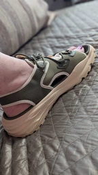 Женские сандалии Puma Hypnotic Sandal 40165304 39 (6UK) 25 см Puma Olive-Cashew (4067983801310) фото от покупателей 4