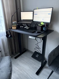 Стол с электрорегулировкой высоты 100 X 60 см Flexi Desk Dark Brown 28061
