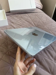 Чохол-накладка Fruct AirM2/M3 для MacBook Air 13.6 M2 2022 / M3 2024 / M4 2025 Матовий Grey фото від покупців 18