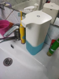 Дозатор сенсорный для жидкого мыла диспенсер бесконтактный Smart Hand Washing Machine белый 250 мл фото от покупателей 13