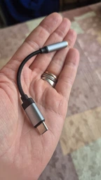 Кабель AUX Mini-jack 3.5 mm to Type-C Essager для iPhone 15/16/Plus/Pro/Pro Max Samsung Xiaomi Huawei Meizu Vivo Oppo Переходник адаптер Аукс на Тайп-С (USB-C) для наушников 3.5 мм фото от покупателей 4