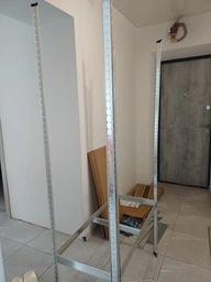 Стеллаж металлический 180х90х40 см ЦИНК 5 полоки МДФ БОНА-24 для дома, кладовки, на балкон фото от покупателей 1