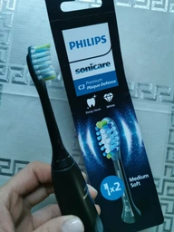 Насадки для зубной щетки PHILIPS Sonicare HX9042/17 C3 Premium Plaque Control фото от покупателей 2
