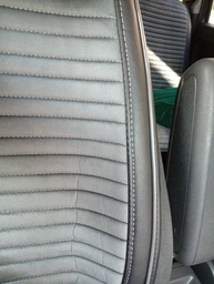 Накидки чехлы на сиденье для OPEL ZAFIRA B 2005-2011 AUAU Polosso серые