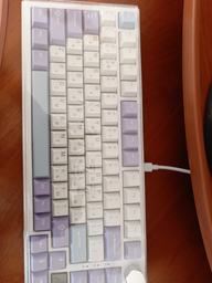 Клавіатура механічна бездротова Ajazz Ak820 PRO Purple з RGB та підтримкою HOT SWAP