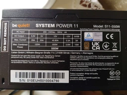 Блок питания be quiet! System Power 11 550W (BP010EU)