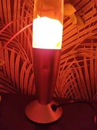 Настольная Лава лампа с воском LAVA LAMP 34,5см Оранжевая