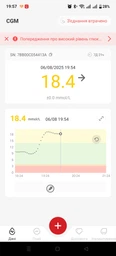 Сенсор постоянного мониторинга уровня глюкозы в крови Sinocare CGM i3 фото от покупателей 5