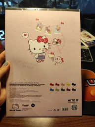 Двусторонний цветной картон Kite Hello Kitty А4 10 цветов 10 листов (HK24-255) фото от покупателей 1