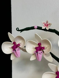 Конструктор Орхидея 608 деталей Ботаническая коллекция Набор Botanical Orchid Оригинальный подарок девушке и маме конструктор цветы фото от покупателей 16