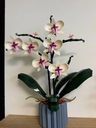 Конструктор Орхидея 608 деталей Ботаническая коллекция Набор Botanical Orchid Оригинальный подарок девушке и маме конструктор цветы фото от покупателей 15