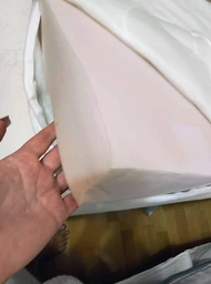 Матрас топпер на диван или кровать ортопедический 100*200 + в подарок подушка 50*70 фото от покупателей 17