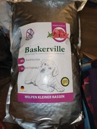Сухой беззерновой корм Baskerville, для щенков мелких пород, говядина и птица, 20 кг фото от покупателей 1