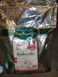 Сухой беззерновой корм Baskerville, для щенков мелких пород, говядина и птица, 20 кг