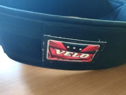 Пояс атлетический Polyfoam Velo 6", пояс для спины при физических нагрузках, размер XL фото от покупателей 2