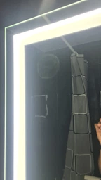 Дзеркало з LED підсвіткою SR-027 (600х800мм) з поличкою