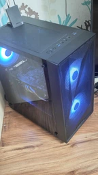 Корпус Prologix E102 Tempered Glass&Mesh Black фото от покупателей 4
