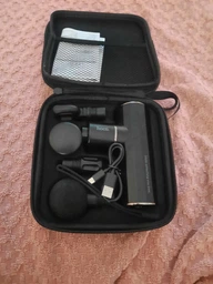 Фітнес-масажер для м'язів Hoco electric mini silent Massager HP50 |10h| чорний