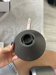 Профессиональный фен стайлер для волос Super Hair Dryer 1600 Вт + 5в1 насадок, розовый фото от покупателей 4