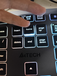 Клавиатура проводная A4Tech FX60H USB Grey Neon backlit (4711421978309)