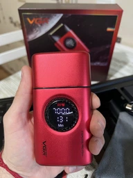 Электробритва VGR V-377 RED Professional фото от покупателей 3
