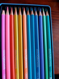 Цветные трехгранные карандаши Cool for School Pastel Премиум в металлической коробке 12 цветов (CF15188) фото от покупателей 2