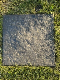 Декор для дорожек для сада, 30×30 см, серый, "плитка из камня" (A-011211)