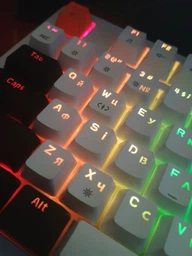 Клавиатура механическая проводная GamePro MK170B Hot-Swap Red Swich 95% RGB Black фото от покупателей 8