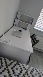 Стол компьютерный с полочками слева RedWood Ванкувер Ш1416*В1226*Г600 Белый RLST24white фото от покупателей 1
