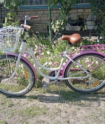 Велосипед Ardis Berta 26" 19" 2023 Біло-рожевий (0931-170-1)