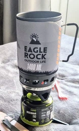 Газовая система приготовления пищи Eagle Rock Портативная туристическая газовая горелка для еды на природе 1.4 л (Gassystem1400) фото от покупателей 2