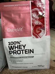 Протеин Whey Protein 100% OstroVit 700 гр смак Горіховий креам