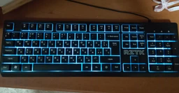 Клавиатура проводная RZTK Membrana RGB USB Black фото от покупателей 19