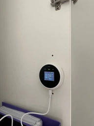 Цифровой датчик детектор утечки газа Tuya Wi-Fi USB Type-C Scugard Белый