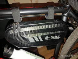 Сумка велосипедная в раму B-Soul , черная