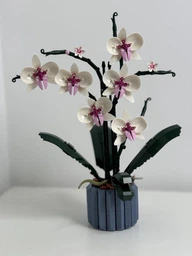 Конструктор Орхидея 608 деталей Ботаническая коллекция Набор Botanical Orchid Оригинальный подарок девушке и маме конструктор цветы фото от покупателей 13