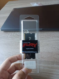 Оперативная память Kingston Fury SODIMM DDR5-5600 16384MB PC5-44800 Impact 1Rx8 Black (KF556S40IB-16) фото от покупателей 9