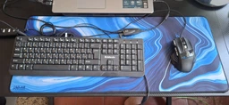 Ігрова поверхня (Килимок для мишки) SHLab Abstract Waves SHM-878 (70х30 см) (30993)