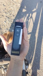Бесконтактный инфракрасный цифровой термометр IR-FM01 черный, бесконтактный градусник