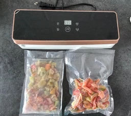 Вакууматор для продуктов сухих и влажных вакуумный упаковщик для еды бытовой домашний кухонный Vacuum Might G2H + Вакуумные пакеты 10 шт