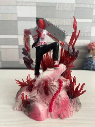 Коллекционная аниме фигурка статуэтка Человек Бензопила Денджи anime figure Chainsaw man Denji фото от покупателей 1