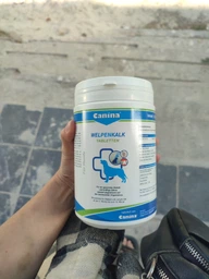 Мінеральний комплекс для цуценят та молодих собак Canina Welpenkalk 350 таб/350 г фото від покупців 2