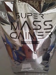Гейнер Powerful Progress Super Mass Gainer, 1 кг - Банан